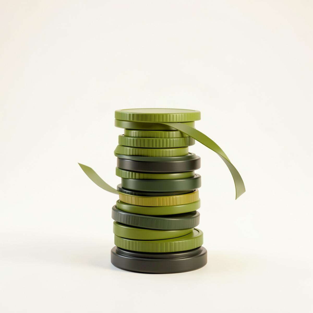 Abstract illustration symbolizing connected global finance